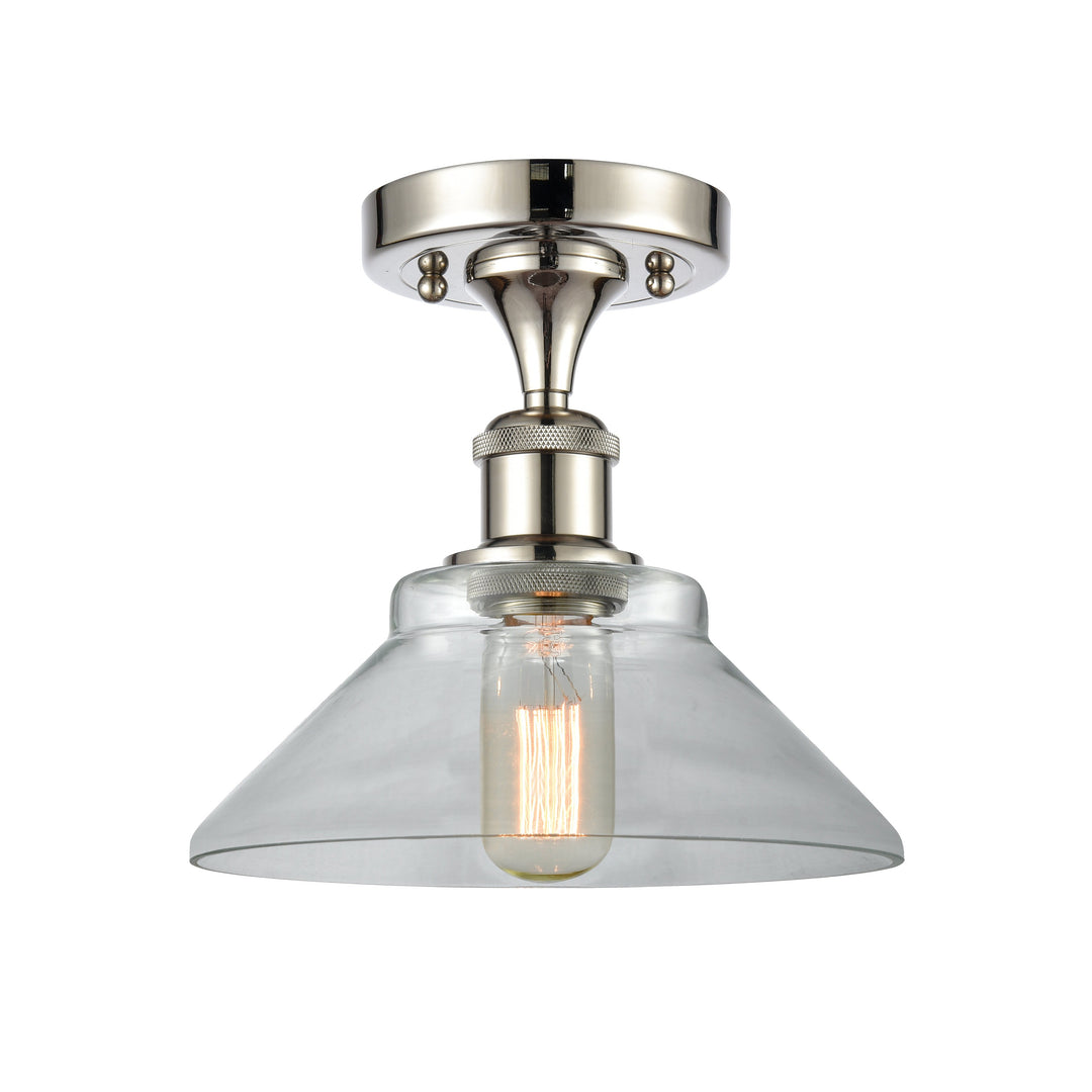 Innovations Ballston 516-1C-PN-G132-LED Ceiling Light - Polished Nickel