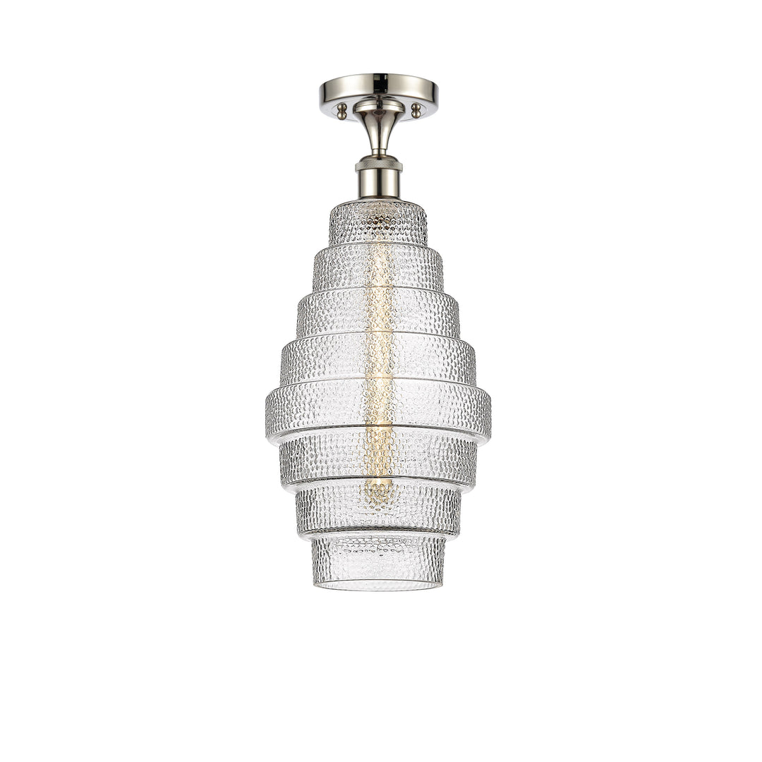 Innovations Ballston 516-1C-PN-G672-8-LED Ceiling Light - Polished Nickel