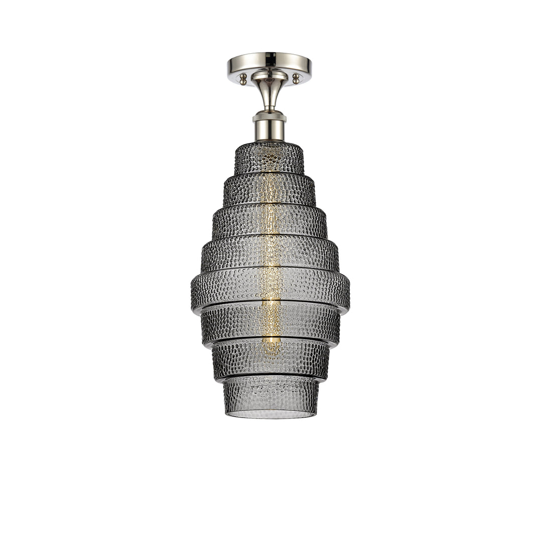 Innovations Ballston 516-1C-PN-G673-8-LED Ceiling Light - Polished Nickel