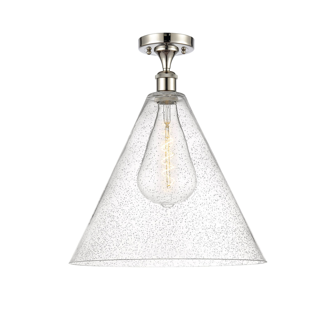 Innovations Ballston 516-1C-PN-GBC-164 Ceiling Light - Polished Nickel