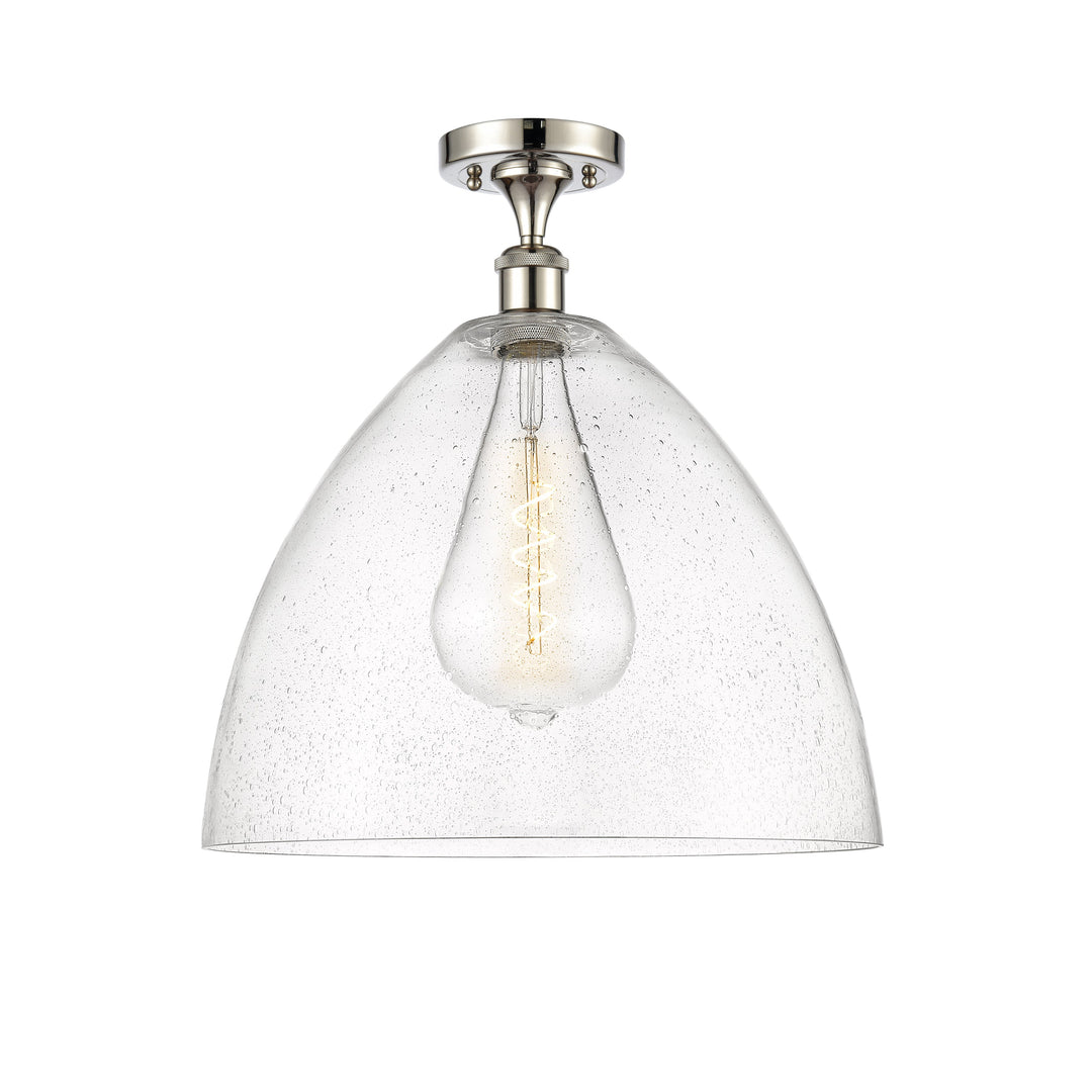 Innovations Ballston 516-1C-PN-GBD-164-LED Ceiling Light - Polished Nickel