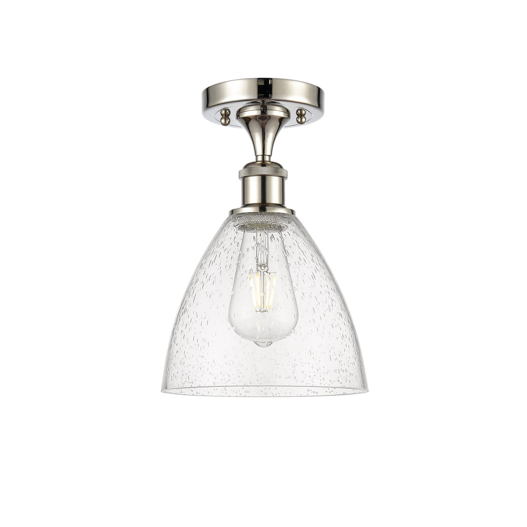 Innovations Ballston 516-1C-PN-GBD-754 Ceiling Light - Polished Nickel