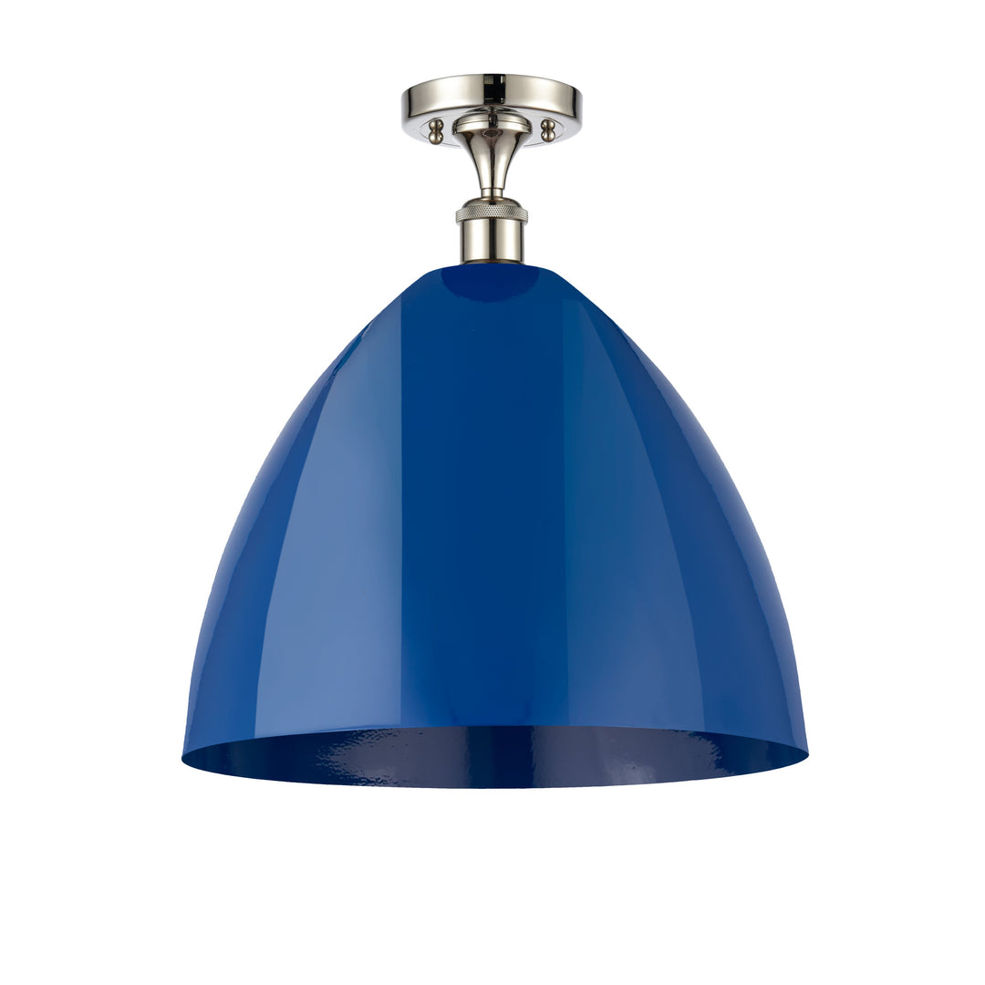 Innovations Ballston 516-1C-PN-MBD-16-BL-LED Ceiling Light - Polished Nickel