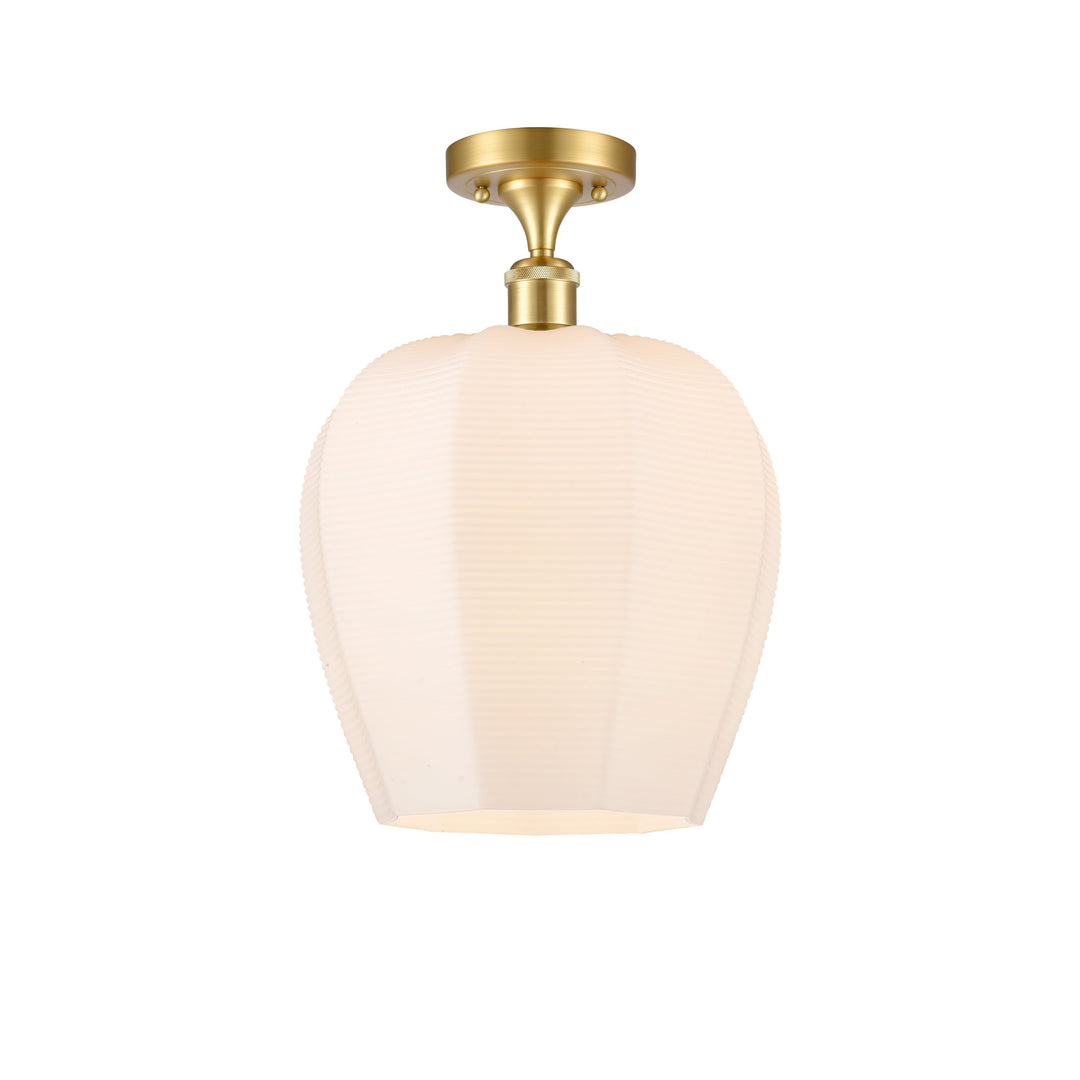 Innovations Ballston 516-1C-SG-G461-12 Ceiling Light - Satin Gold