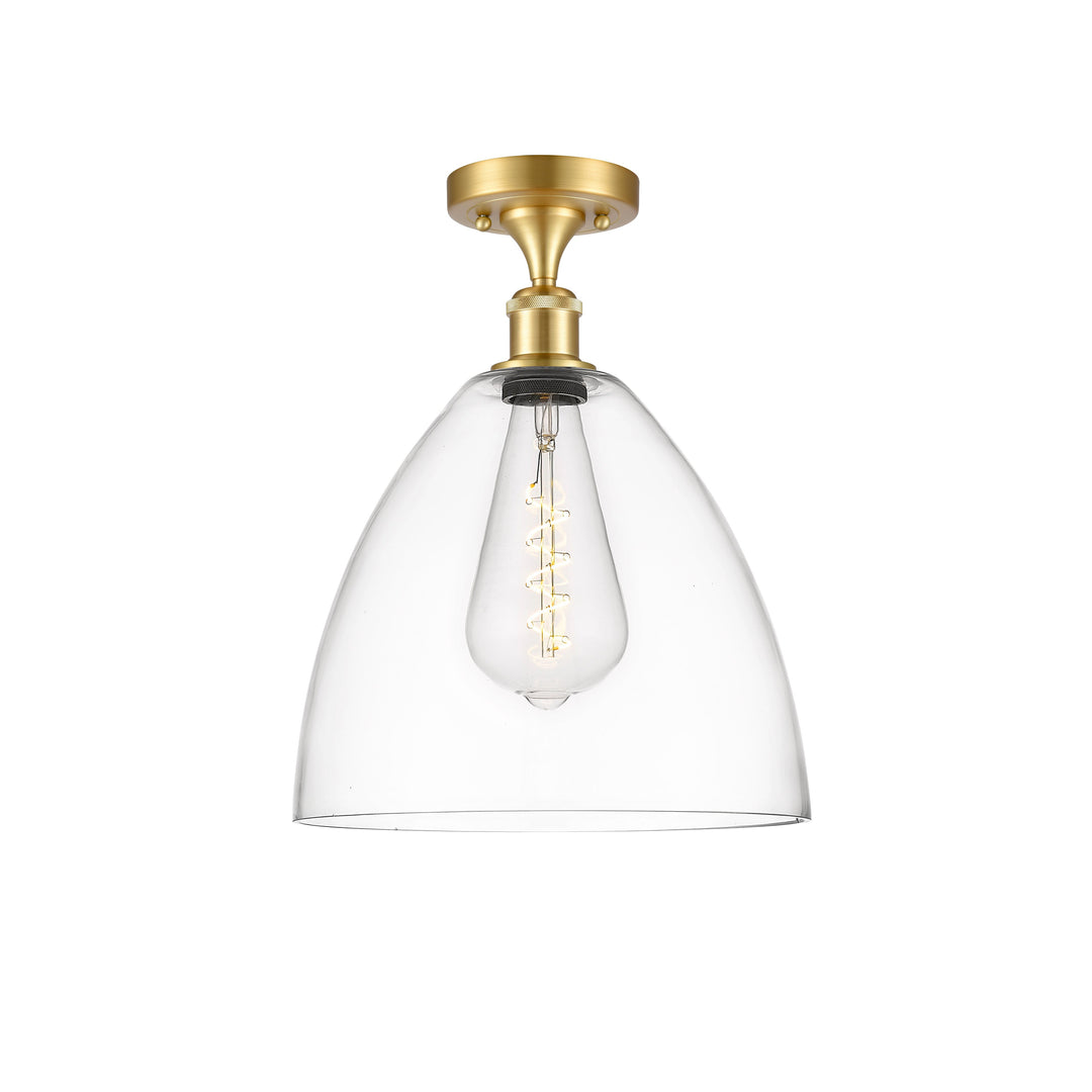 Innovations Ballston 516-1C-SG-GBD-122-LED Ceiling Light - Satin Gold