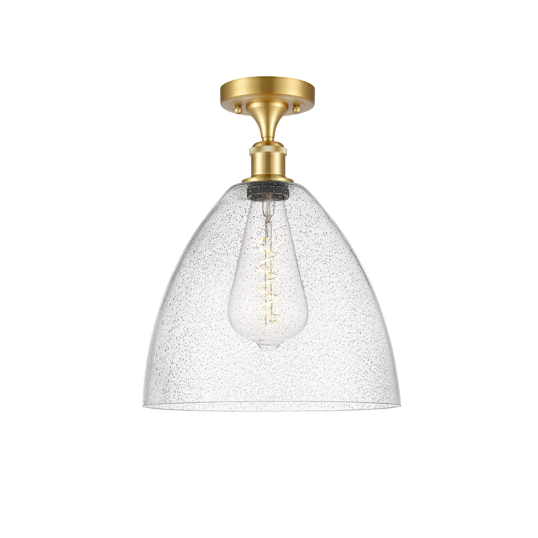 Innovations Ballston 516-1C-SG-GBD-124-LED Ceiling Light - Satin Gold