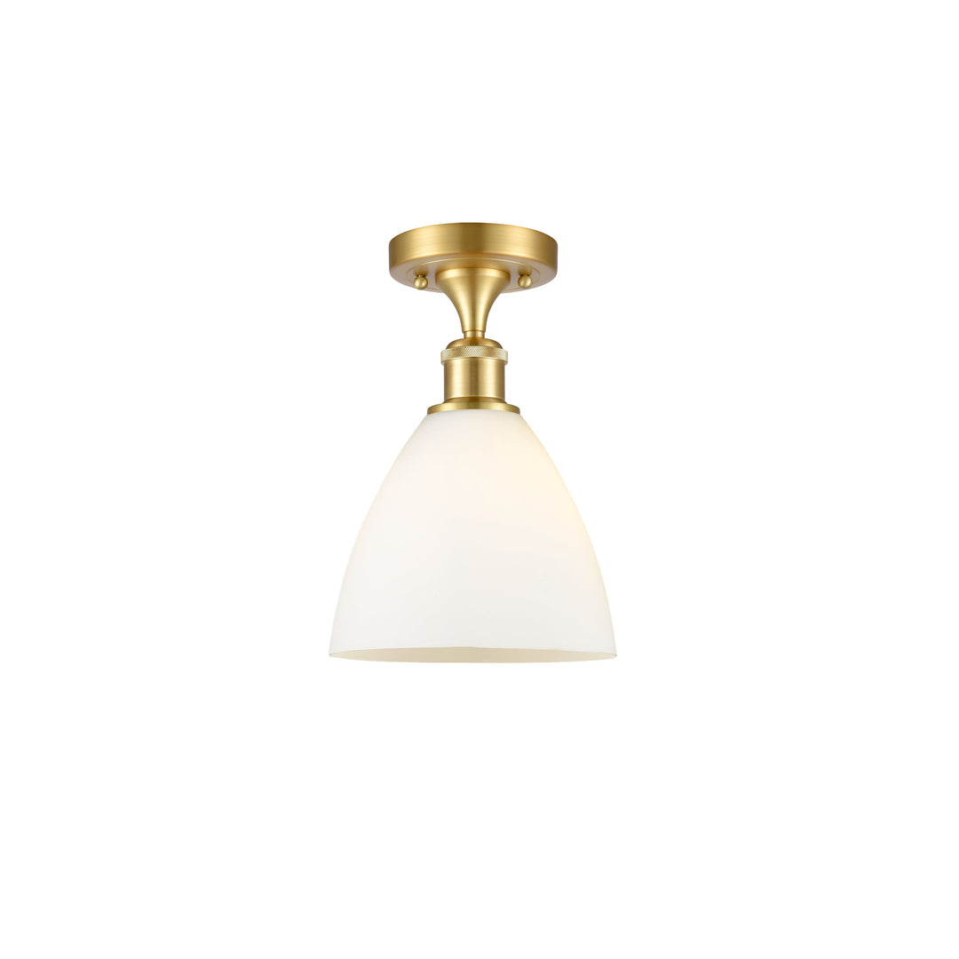 Innovations Ballston 516-1C-SG-GBD-751-LED Ceiling Light - Satin Gold