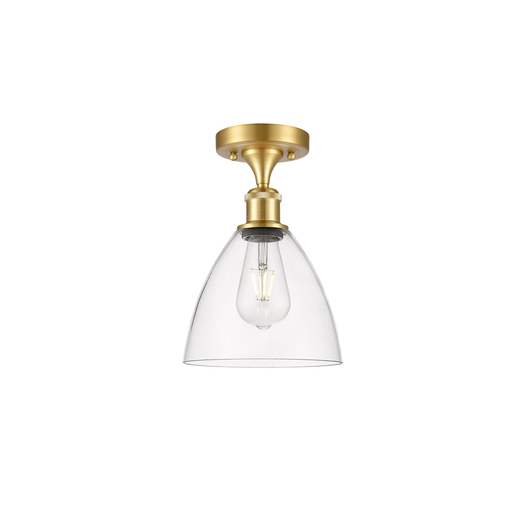 Innovations Ballston 516-1C-SG-GBD-752 Ceiling Light - Satin Gold