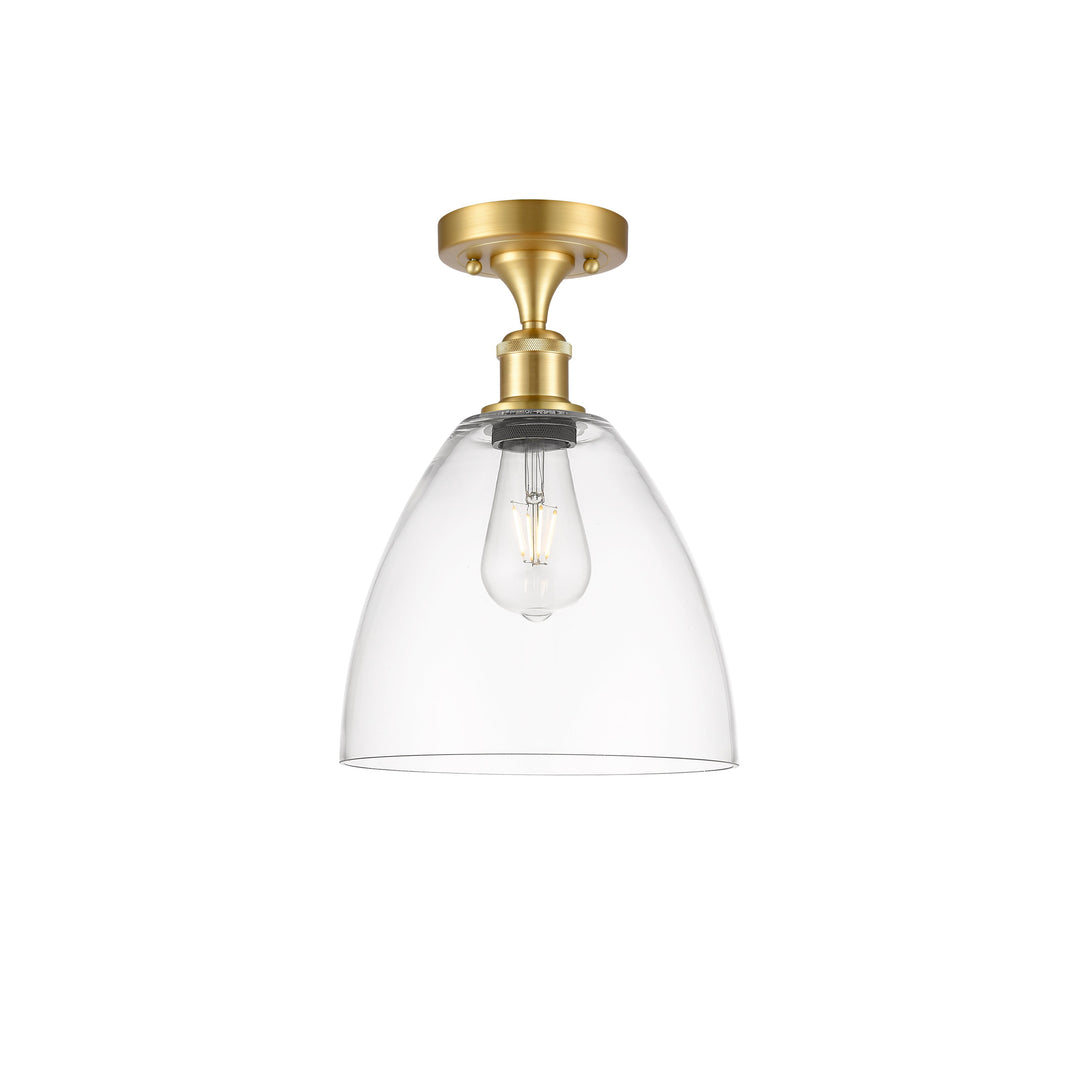 Innovations Ballston 516-1C-SG-GBD-92-LED Ceiling Light - Satin Gold