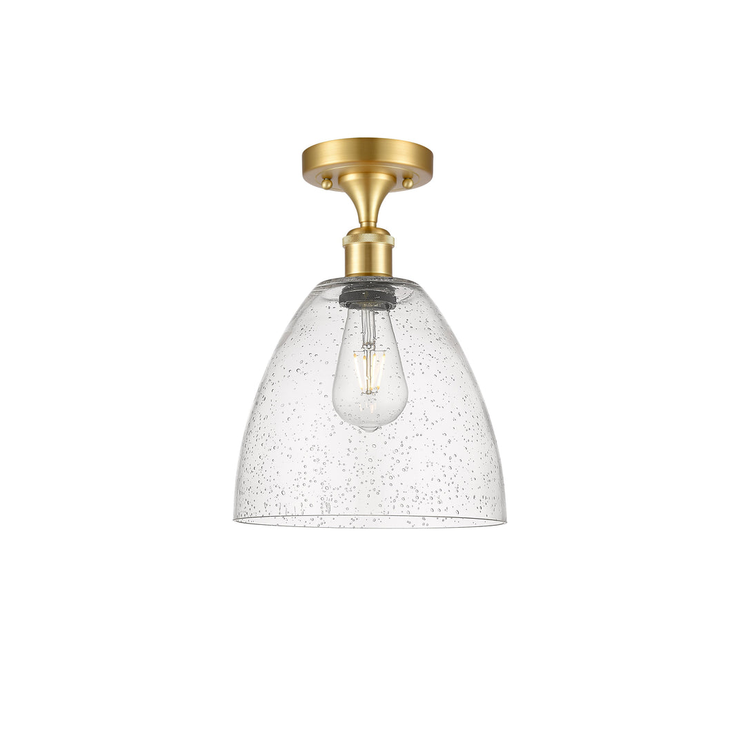 Innovations Ballston 516-1C-SG-GBD-94-LED Ceiling Light - Satin Gold