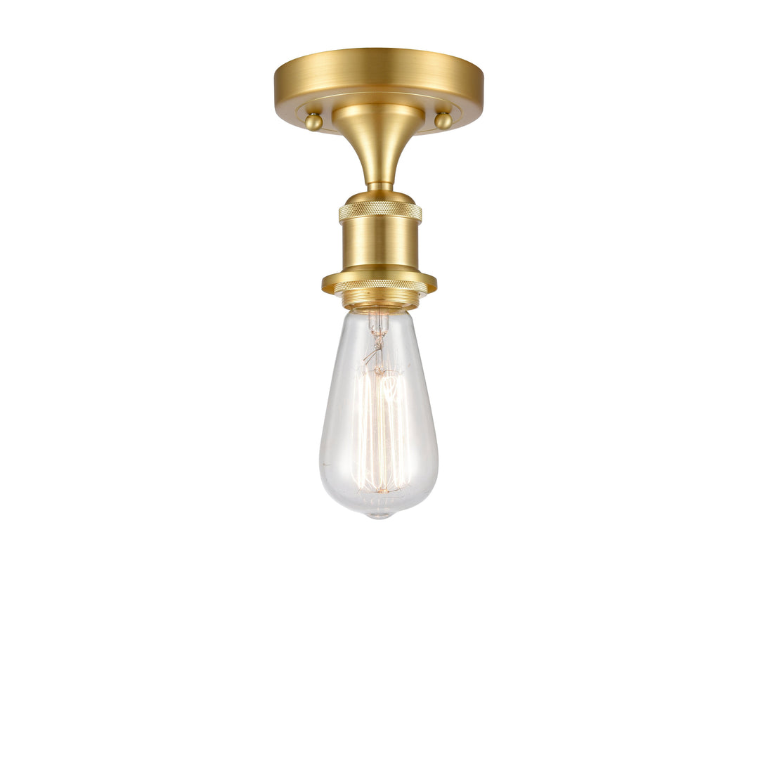 Innovations Ballston 516-1C-SG-LED Ceiling Light - Satin Gold