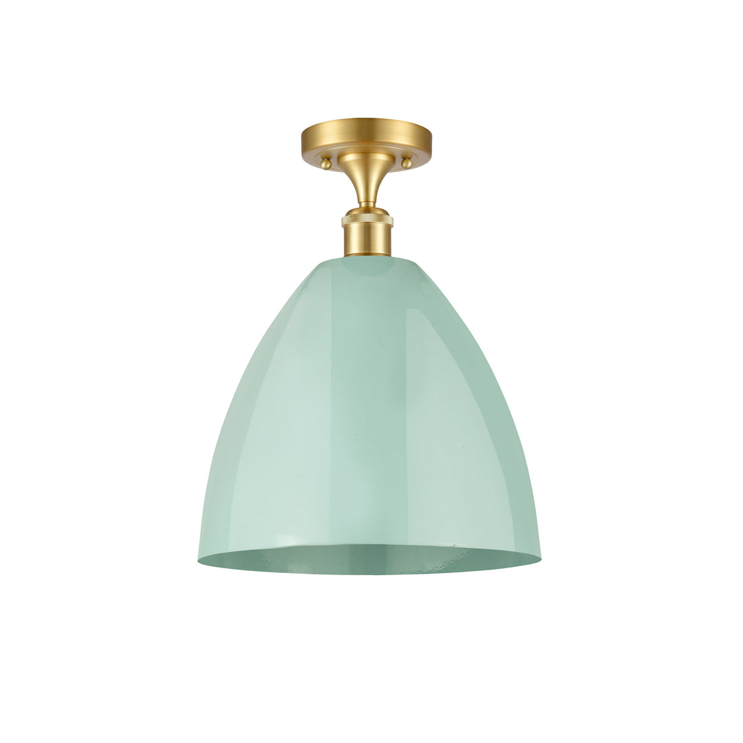 Innovations Ballston 516-1C-SG-MBD-12-SF-LED Ceiling Light - Satin Gold