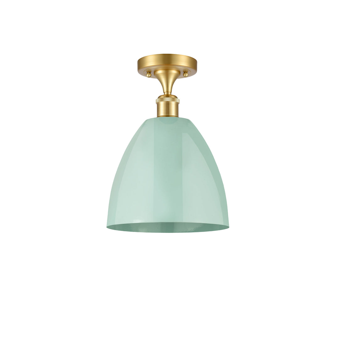 Innovations Ballston 516-1C-SG-MBD-9-SF Ceiling Light - Satin Gold