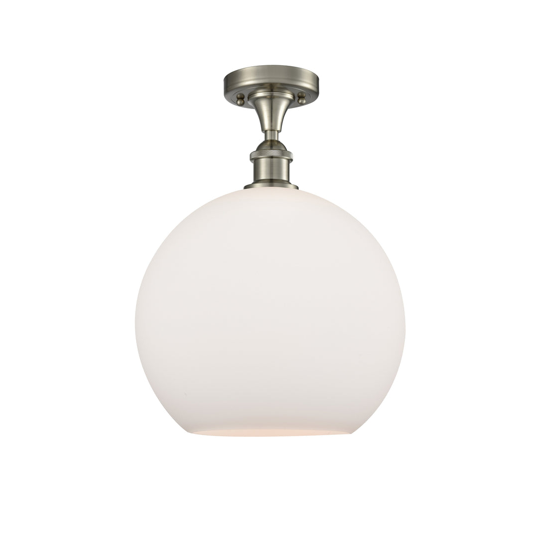 Innovations Ballston 516-1C-SN-G121-12 Ceiling Light - Brushed Satin Nickel