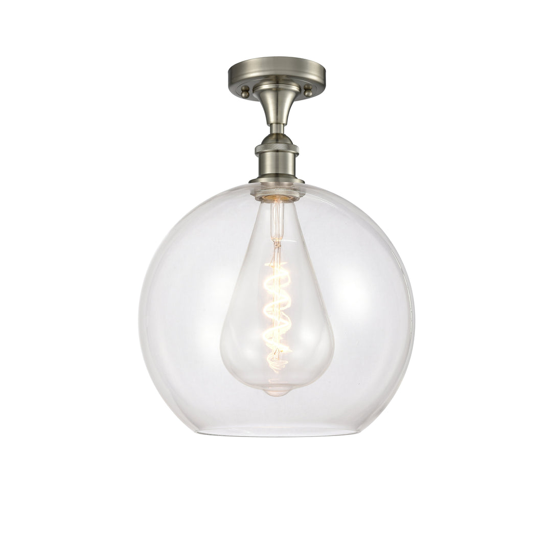 Innovations Ballston 516-1C-SN-G122-12-LED Ceiling Light - Brushed Satin Nickel