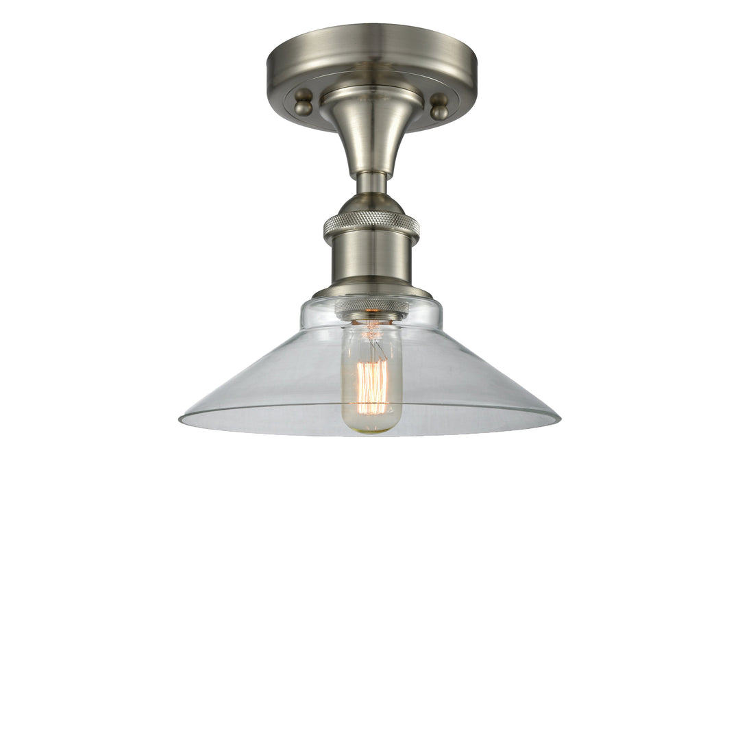 Innovations Ballston 516-1C-SN-G132-LED Ceiling Light - Brushed Satin Nickel