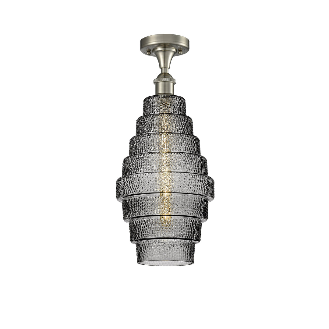 Innovations Ballston 516-1C-SN-G673-8-LED Ceiling Light - Brushed Satin Nickel