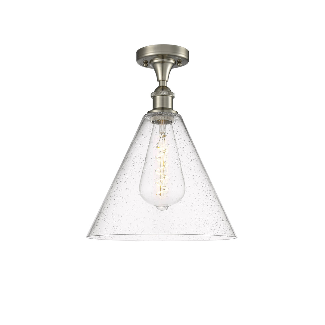 Innovations Ballston 516-1C-SN-GBC-124-LED Ceiling Light - Brushed Satin Nickel