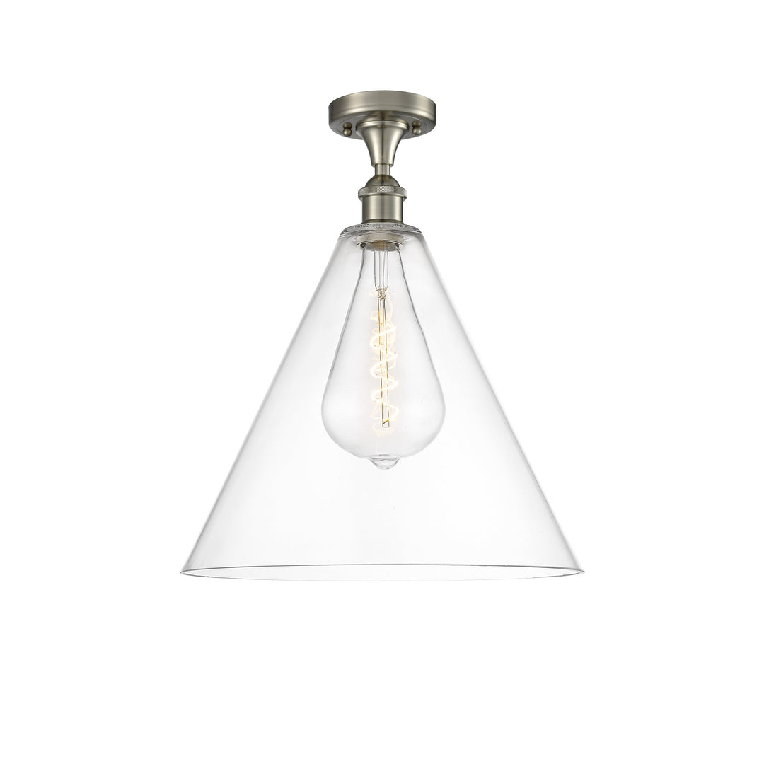 Innovations Ballston 516-1C-SN-GBC-162-LED Ceiling Light - Brushed Satin Nickel