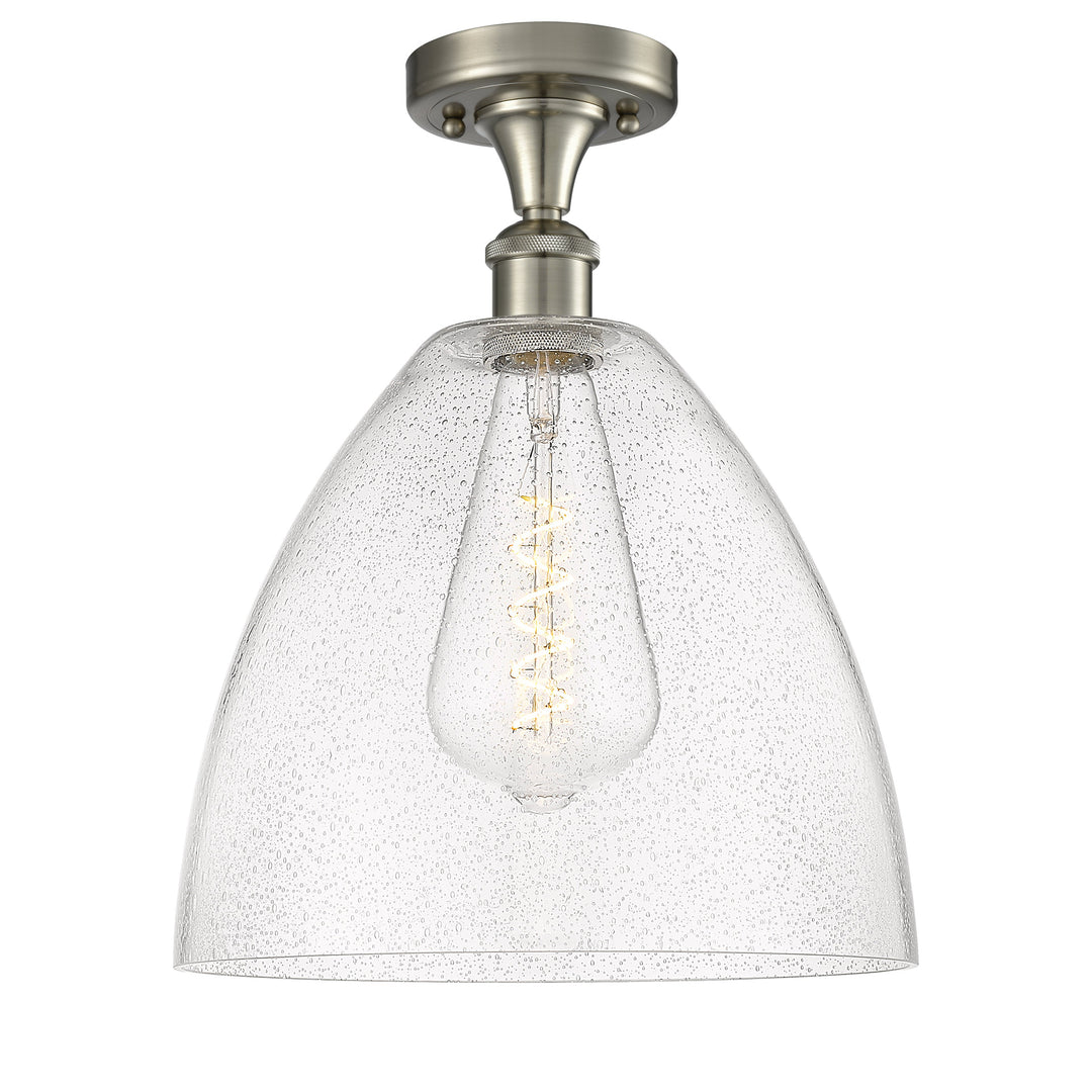 Innovations Ballston 516-1C-SN-GBD-124 Ceiling Light - Brushed Satin Nickel