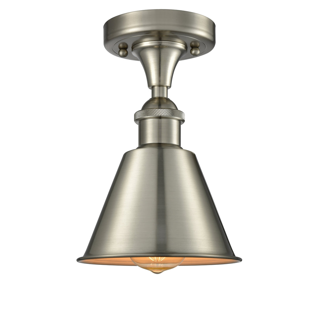 Innovations Ballston 516-1C-SN-M8-LED Ceiling Light - Brushed Satin Nickel