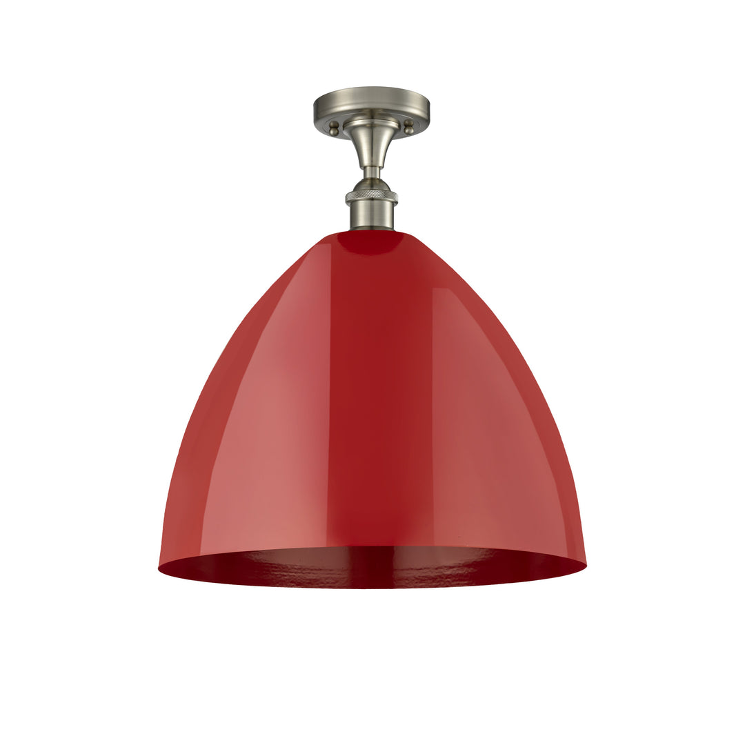 Innovations Ballston 516-1C-SN-MBD-16-RD Ceiling Light - Brushed Satin Nickel