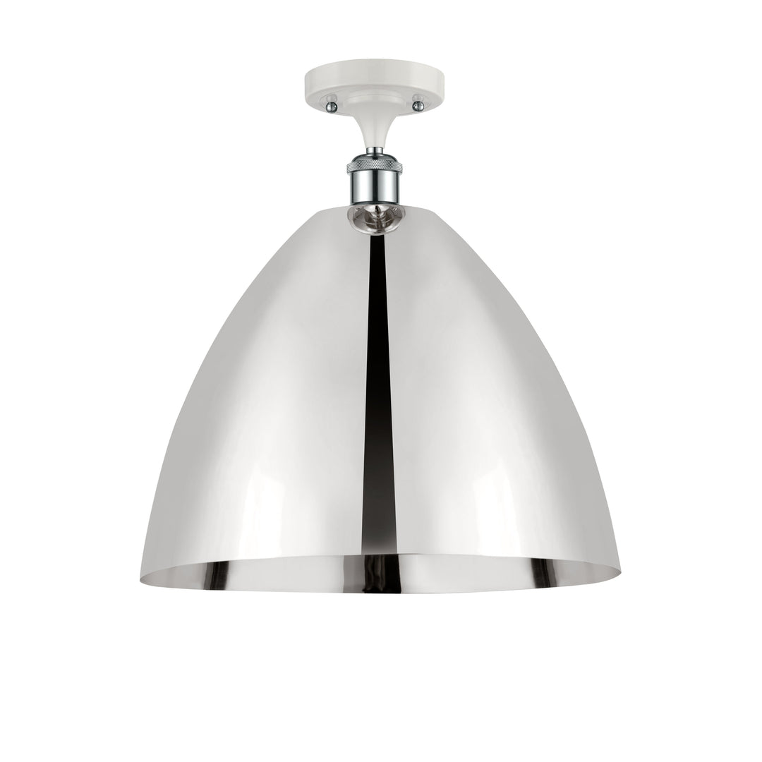 Innovations Ballston 516-1C-WPC-MBD-16-PC Ceiling Light - White and Polished Chrome