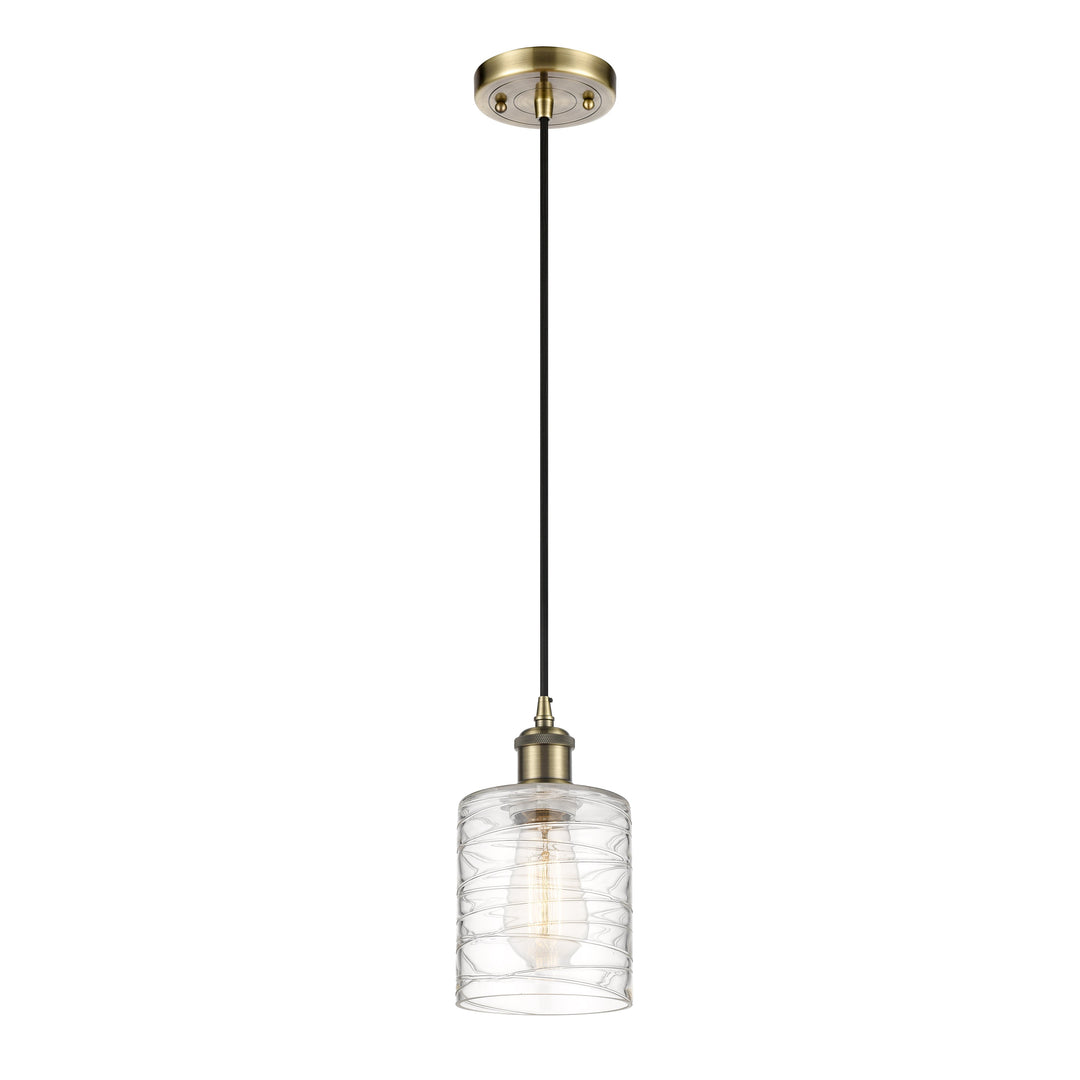 Innovations Ballston 516-1P-AB-G1113-LED Pendant Light - Antique Brass