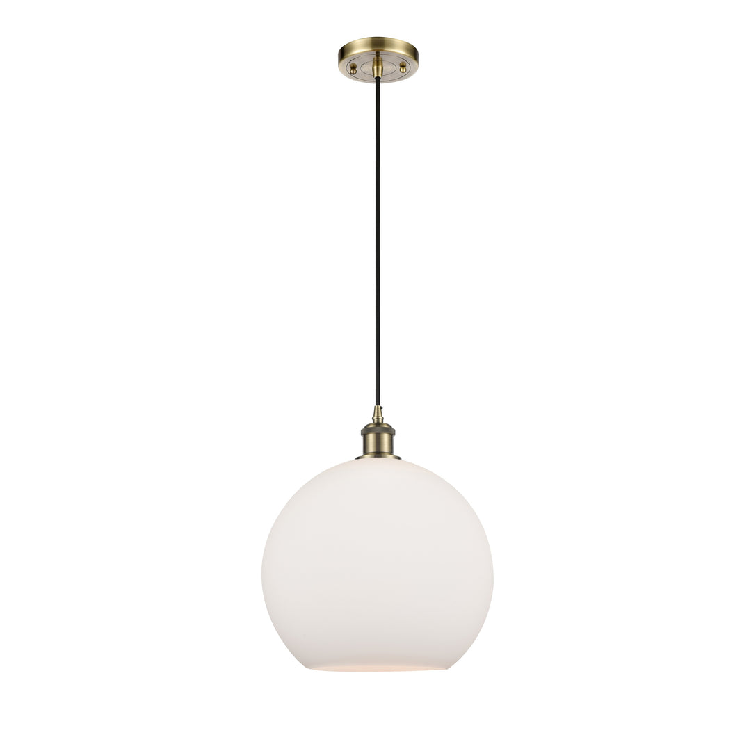 Innovations Ballston 516-1P-AB-G121-12-LED Pendant Light - Antique Brass