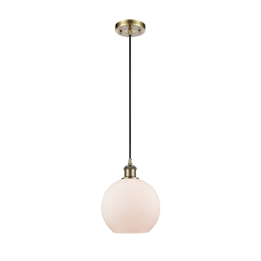 Innovations Ballston 516-1P-AB-G121-8-LED Pendant Light - Antique Brass