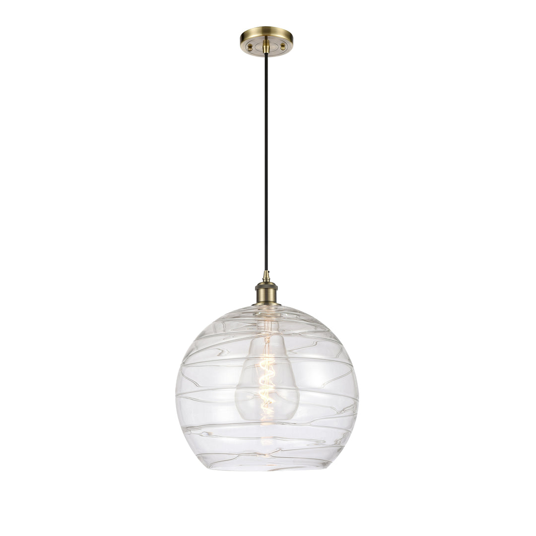 Innovations Ballston 516-1P-AB-G1213-14 Pendant Light - Antique Brass