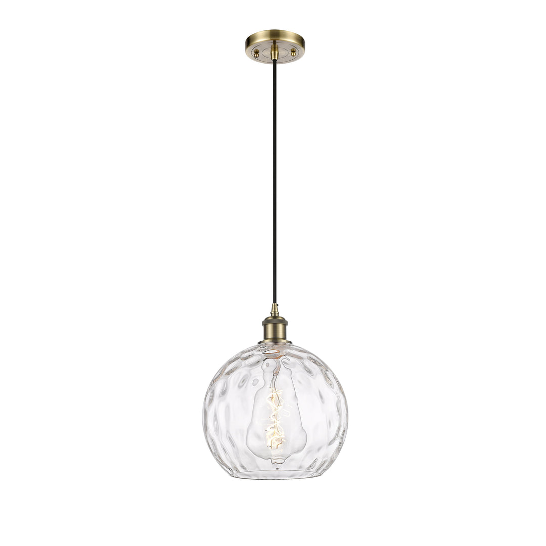 Innovations Ballston 516-1P-AB-G1215-10-LED Pendant Light - Antique Brass
