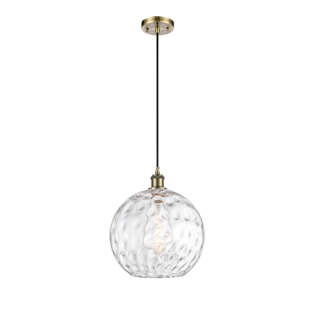 Innovations Ballston 516-1P-AB-G1215-12-LED Pendant Light - Antique Brass
