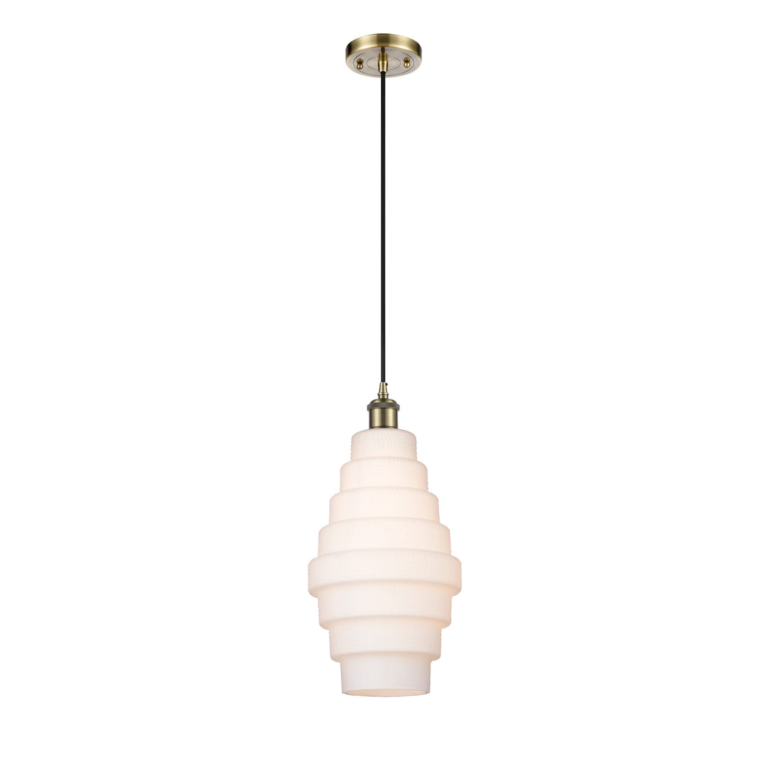 Innovations Ballston 516-1P-AB-G671-8-LED Pendant Light - Antique Brass