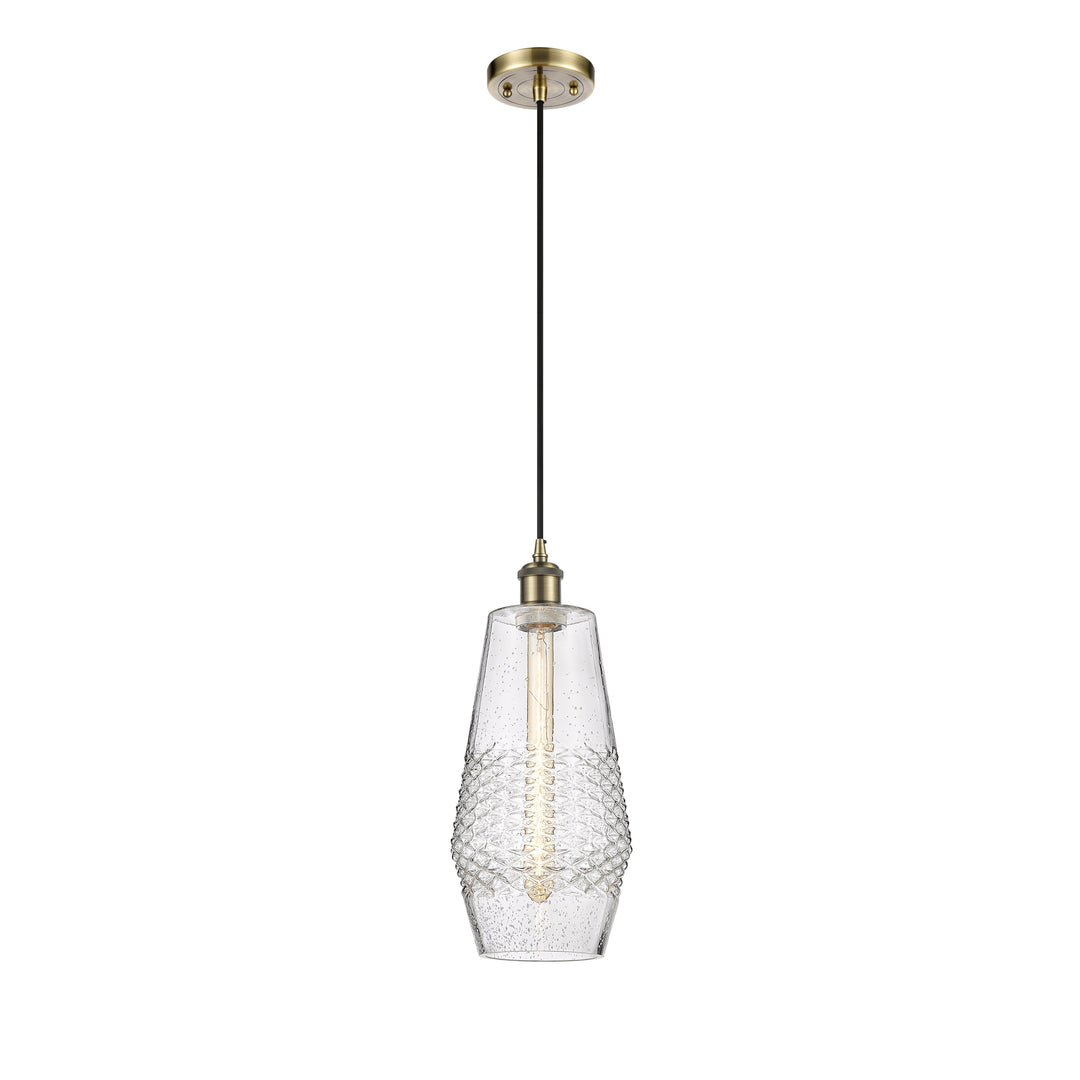 Innovations Ballston 516-1P-AB-G684-7-LED Pendant Light - Antique Brass