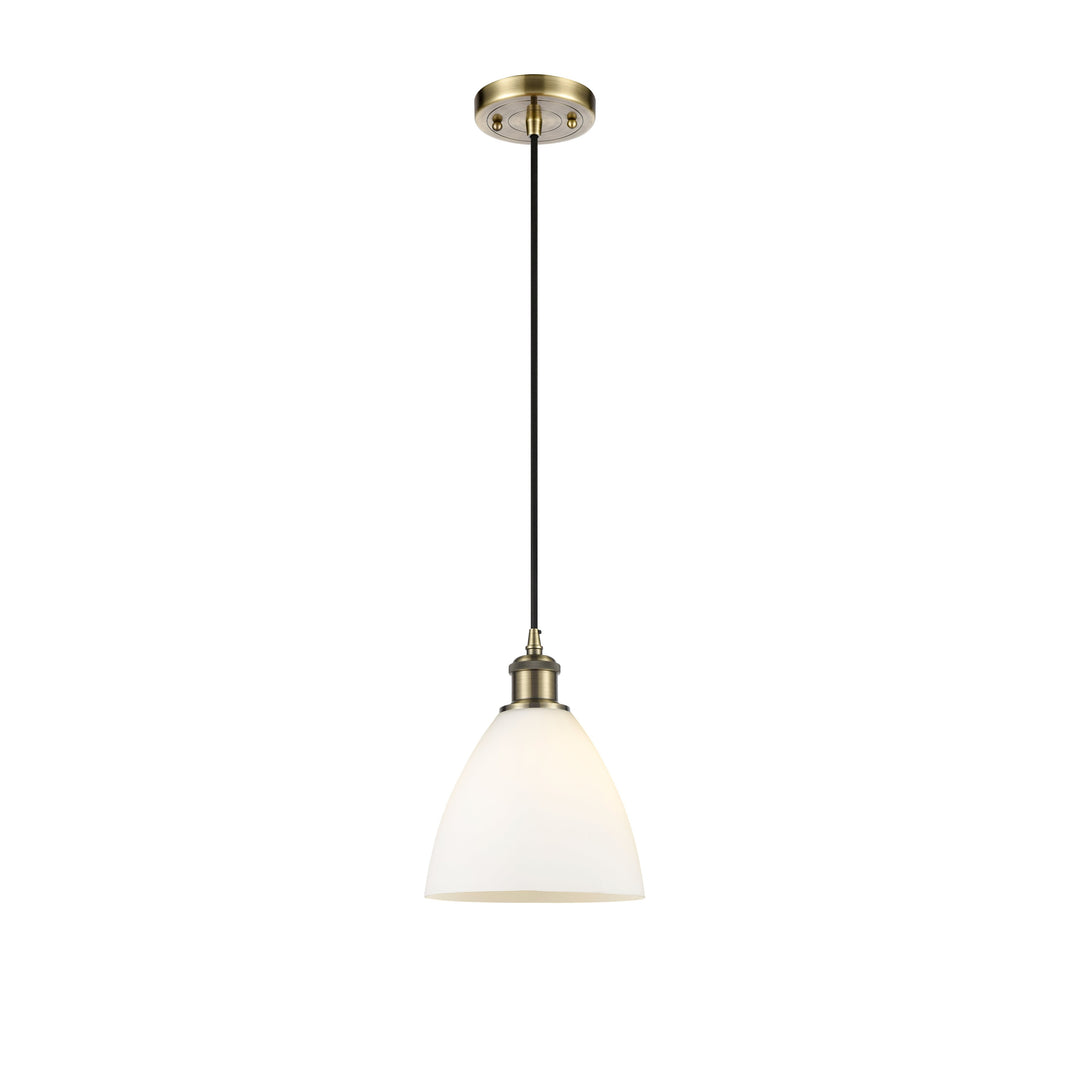 Innovations Ballston 516-1P-AB-GBD-751-LED Pendant Light - Antique Brass