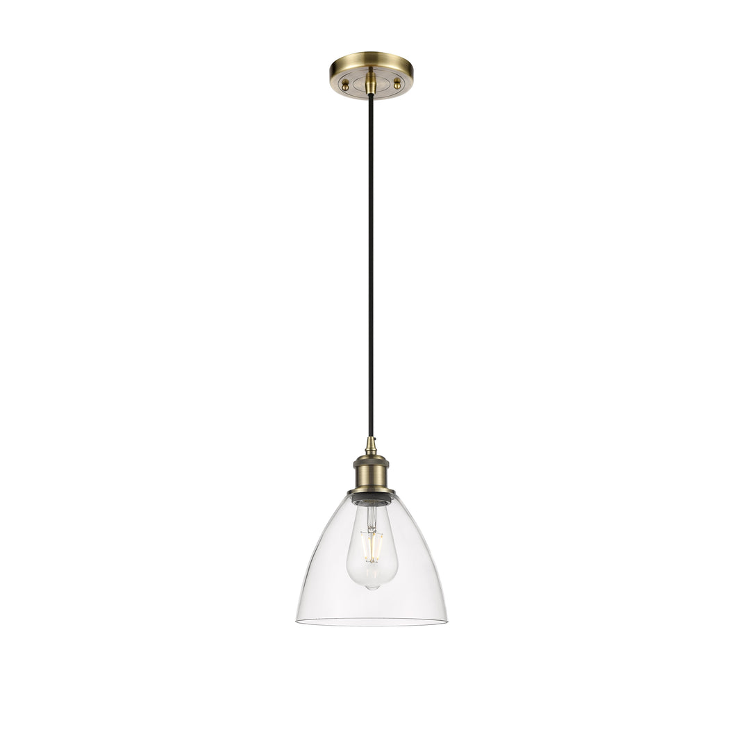 Innovations Ballston 516-1P-AB-GBD-752 Pendant Light - Antique Brass