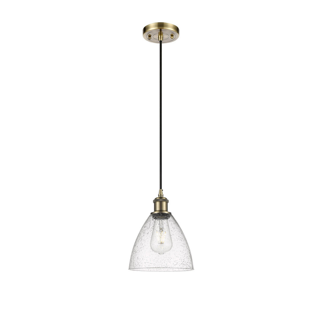 Innovations Ballston 516-1P-AB-GBD-754-LED Pendant Light - Antique Brass