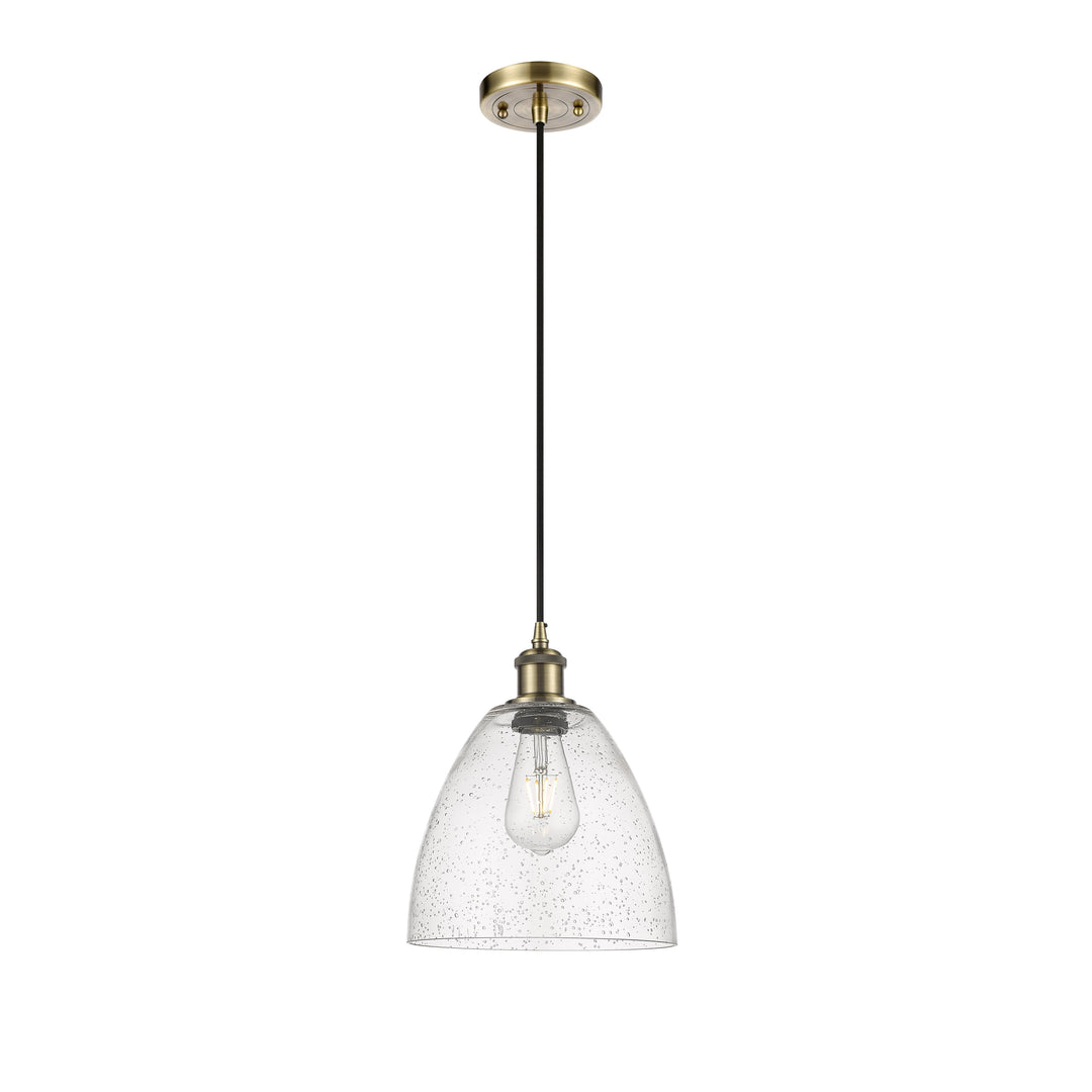 Innovations Ballston 516-1P-AB-GBD-94-LED Pendant Light - Antique Brass