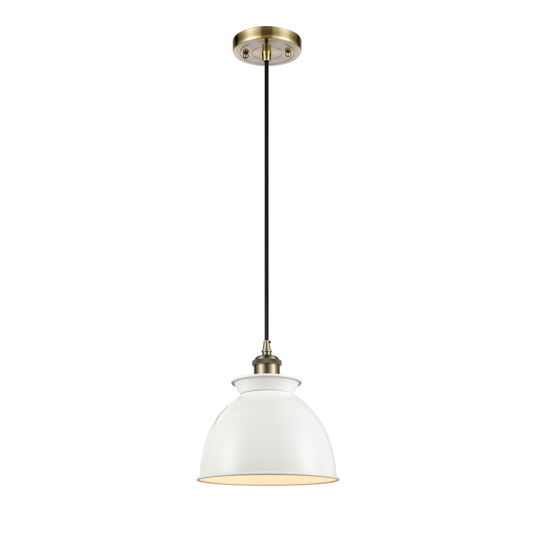 Innovations Ballston 516-1P-AB-M14-W Pendant Light - Antique Brass