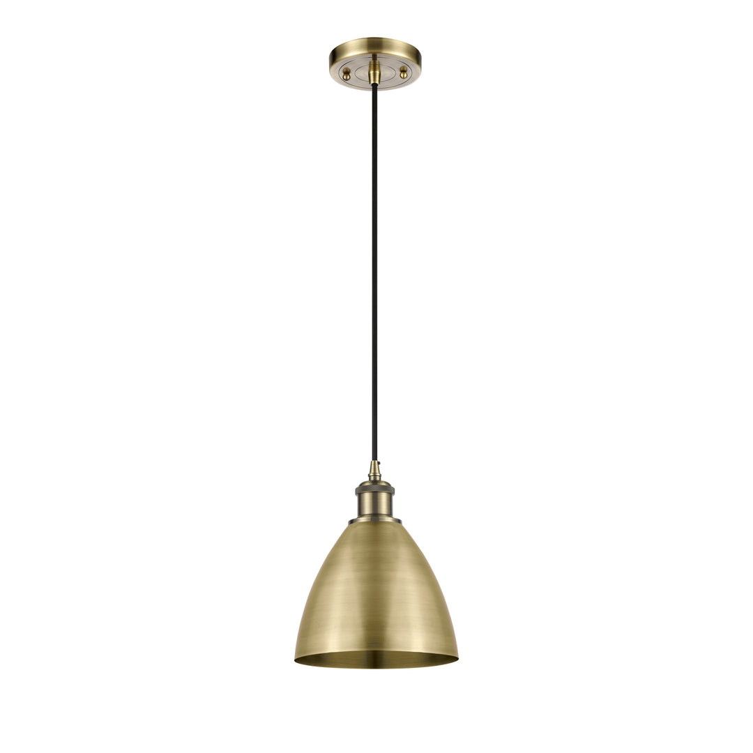 Innovations Ballston 516-1P-AB-MBD-75-AB Pendant Light - Antique Brass