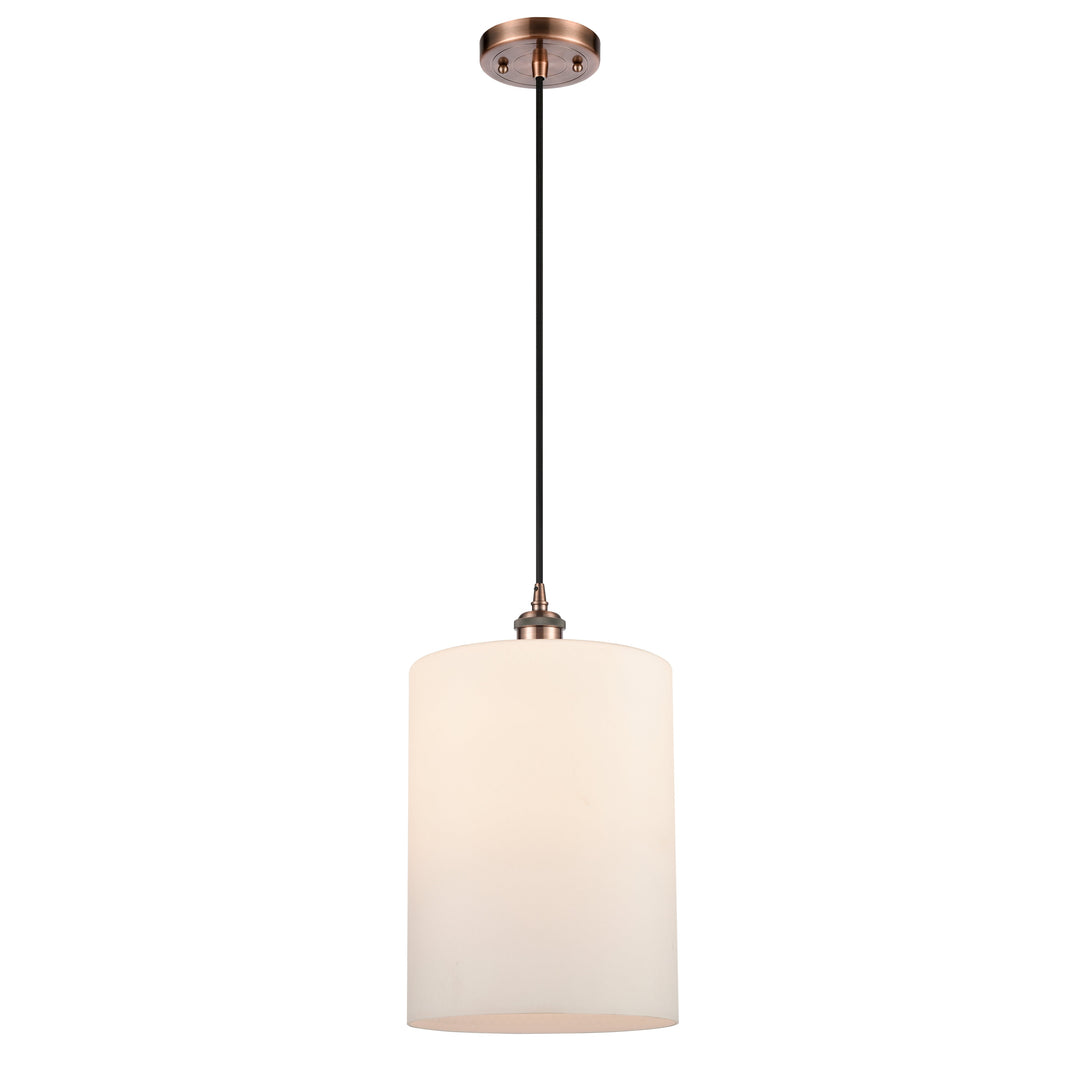 Innovations Ballston 516-1P-AC-G111-L Pendant Light - Antique Copper