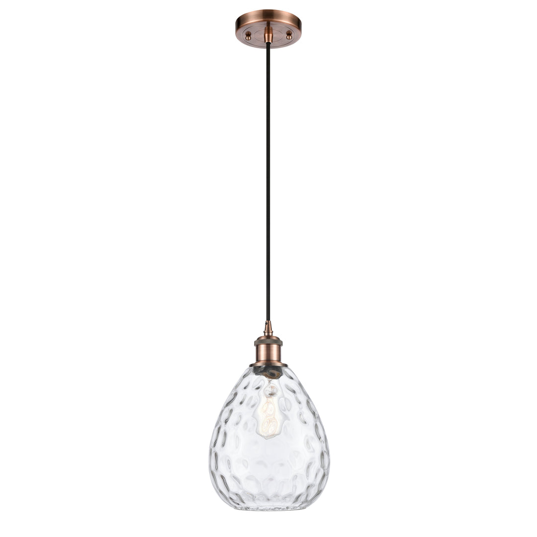 Innovations Ballston 516-1P-AC-G372 Pendant Light - Antique Copper