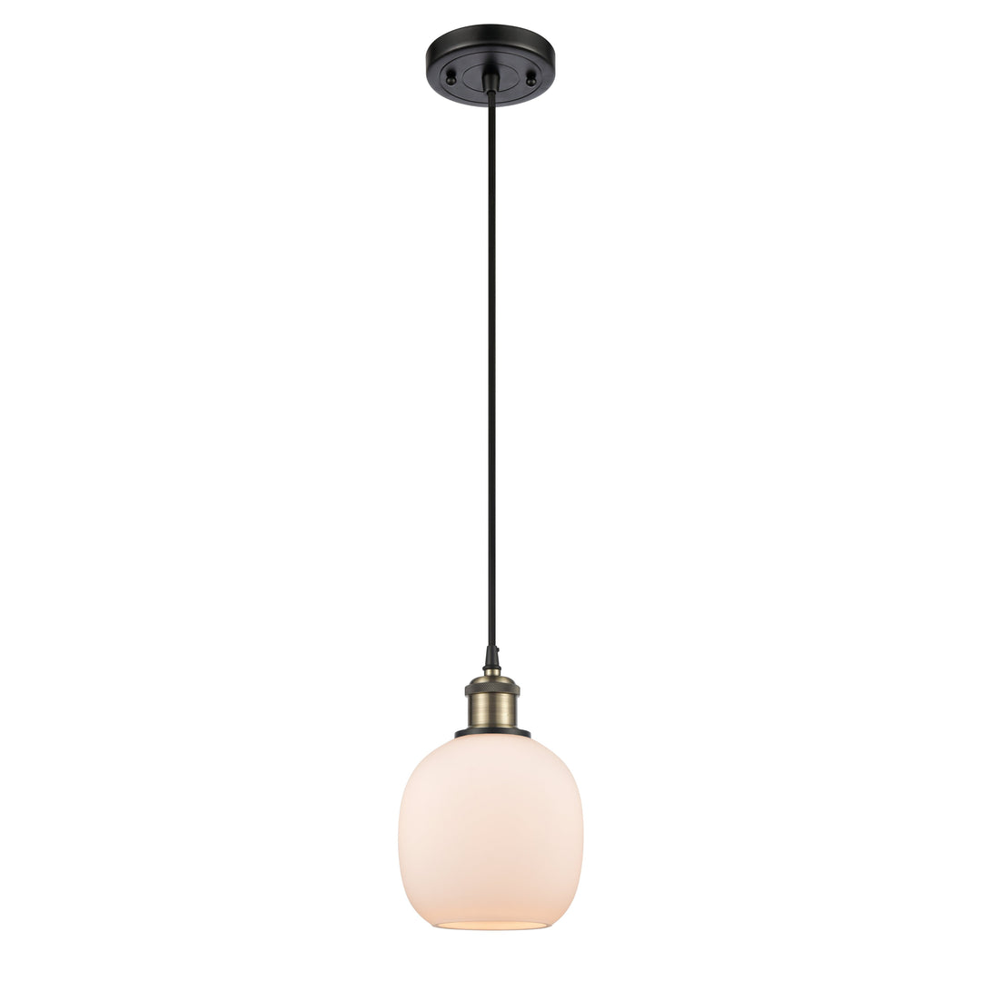 Innovations Ballston 516-1P-BAB-G101 Pendant Light - Black Antique Brass