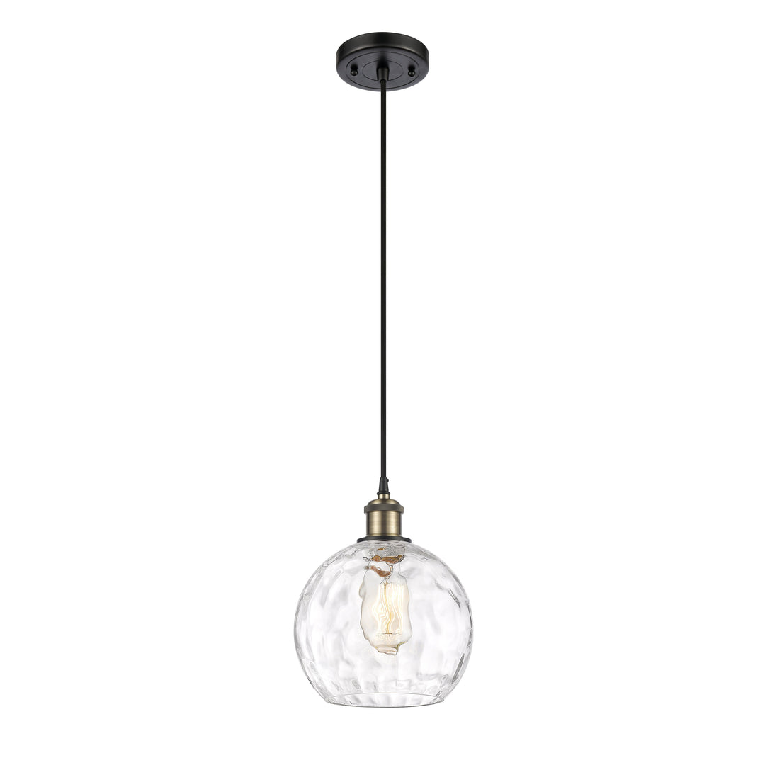 Innovations Ballston 516-1P-BAB-G1215-8-LED Pendant Light - Black Antique Brass