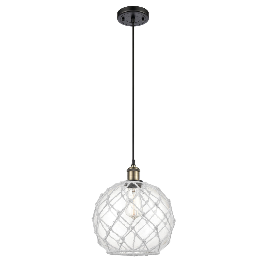 Innovations Ballston 516-1P-BAB-G122-10RW-LED Pendant Light - Black Antique Brass