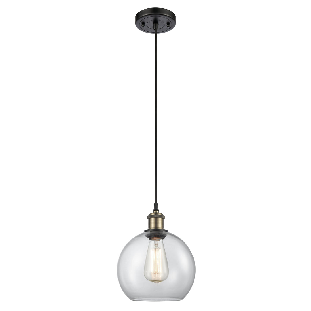 Innovations Ballston 516-1P-BAB-G122-8-LED Pendant Light - Black Antique Brass