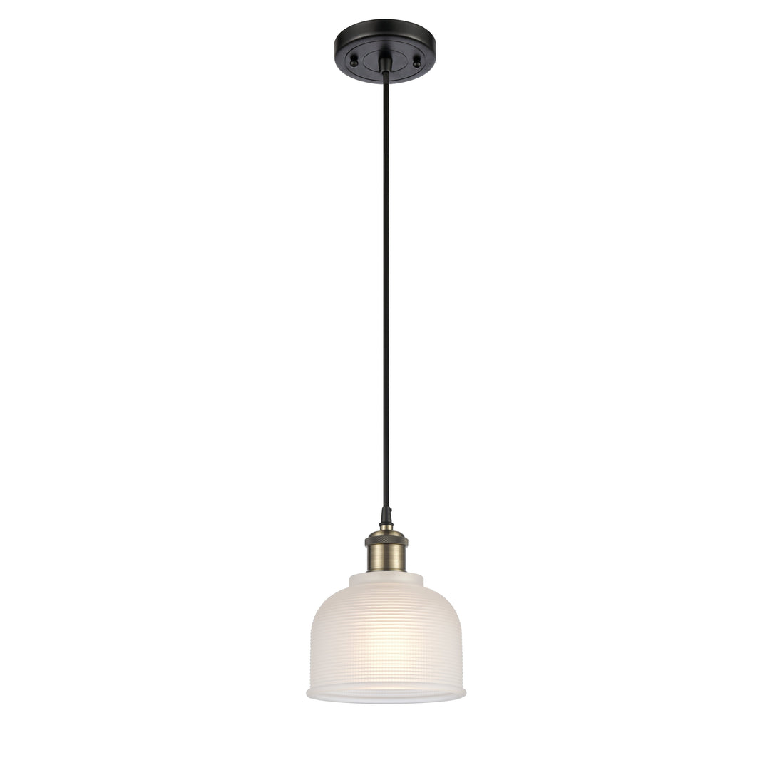 Innovations Ballston 516-1P-BAB-G411 Pendant Light - Black Antique Brass