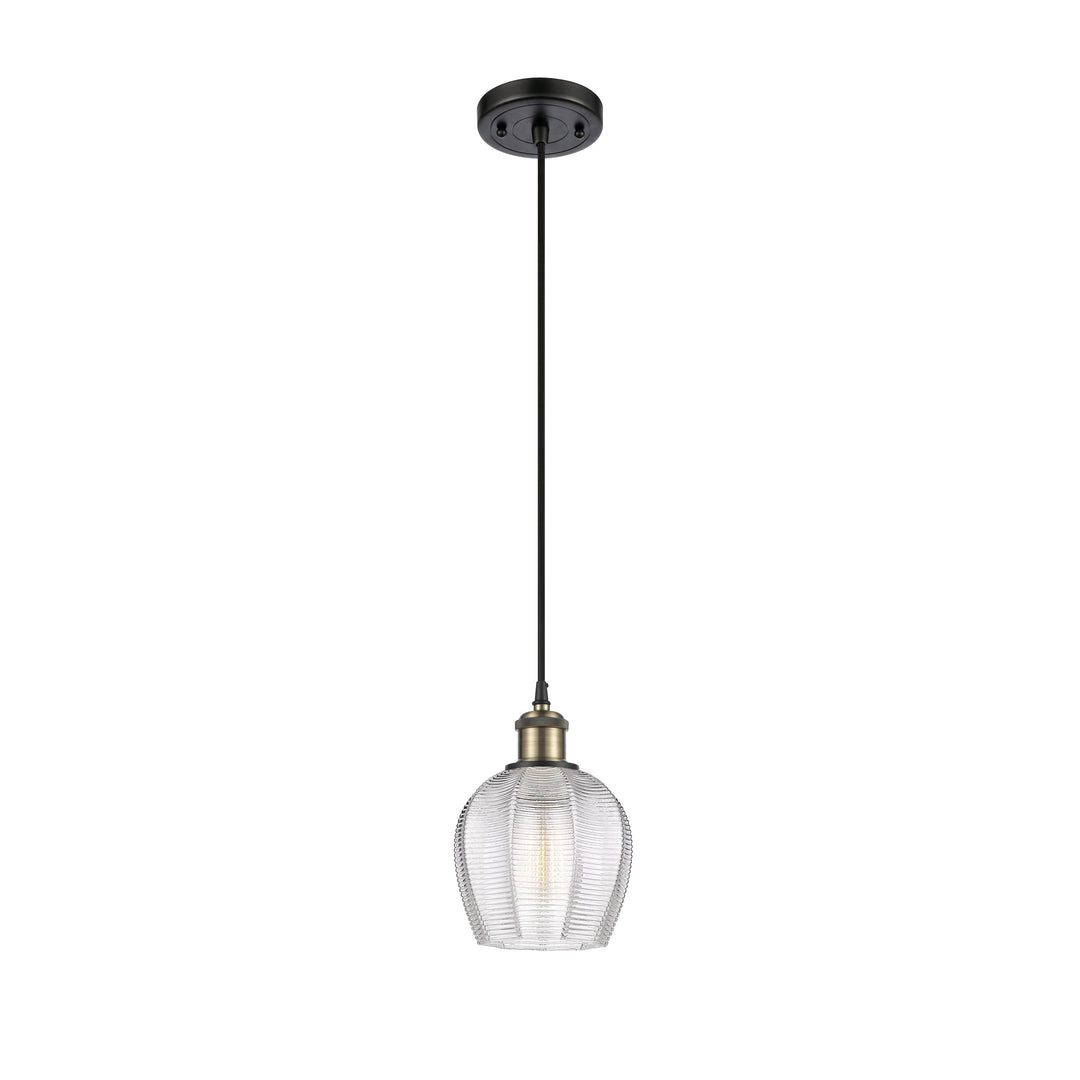 Innovations Ballston 516-1P-BAB-G462-6 Pendant Light - Black Antique Brass