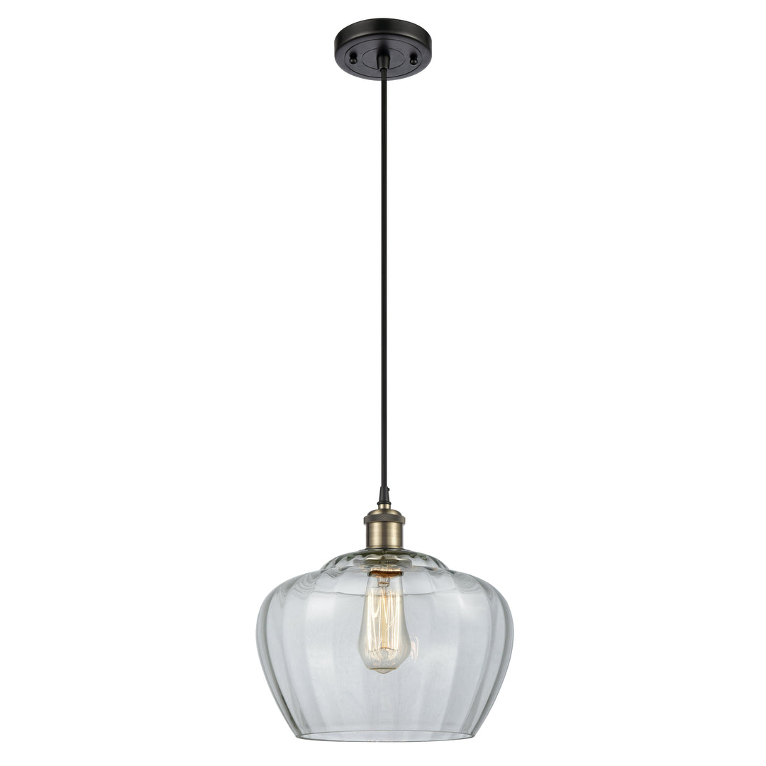 Innovations Ballston 516-1P-BAB-G92-L-LED Pendant Light - Black Antique Brass